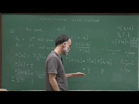 Master Program: Probability Theory - Lecture 24: Conditional expectation