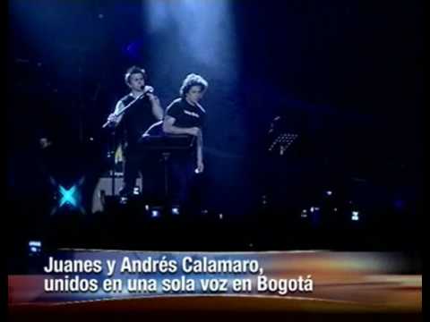 Andrés Calamaro & Juanes - TV Caracol - AC30.com.ar