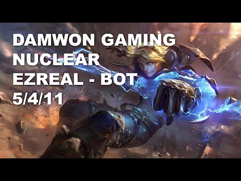 DAMWON Gaming Nuclear Bot Ezreal vs Miss Fortune - KR Challenger Patch 10.8