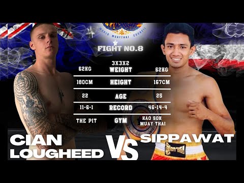 Cian Lougheed Vs Sippawat - Domination Muay Thai 26