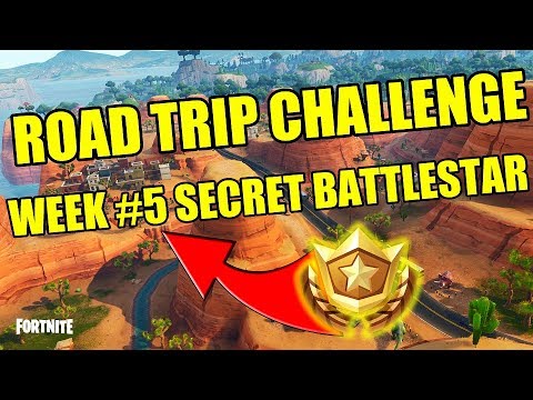 Fortnite Road Trip Challenge Secret Battlestar Location (Week #5)