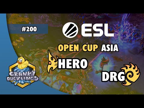 herO vs DRG - PvZ | ESL Open Cup #200 Asia | Weekly EPT StarCraft 2 Tournament