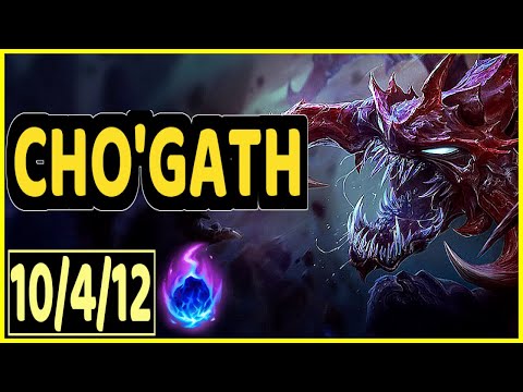 CHO'GATH VS EKKO - 10/4/12 KDA MID GAMEPLAY CHALLENGER I