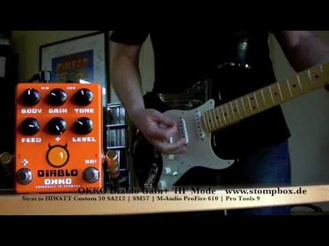 OKKO: Diablo Gain+ 'HI' Mode (Strat to HIWATT SA212)