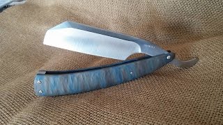 Custom 8/8 Straight Razor and Meissner Tremonia Shave
