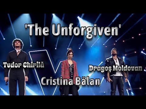 Tudor Chirilă, Cristina Bălan, Dragoș Moldovan - The Unforgiven | Vocea Reuniunea 2020