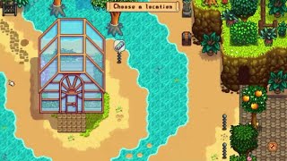 Stardew Valley Greenhouse Can Be Moved