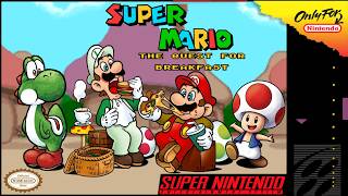Super Mario: The Quest for Breakfast (SNES) SMW Hack | Longplay
