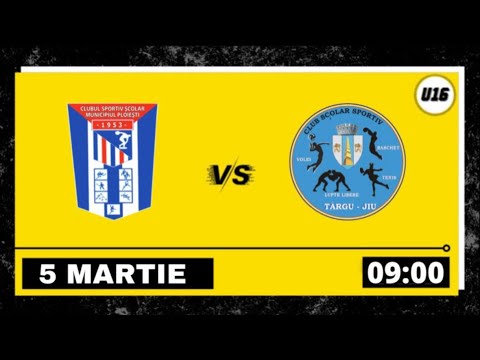 LIVE 🏀 CN U16M CSS Ploiești - CSS Târgu Jiu