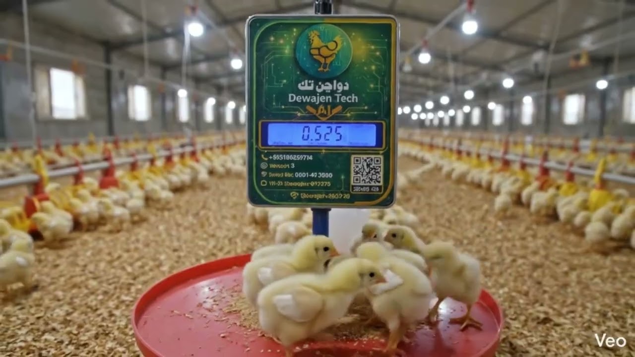 فيديو نظام الحساسات الذكية لمزارع الدواجن