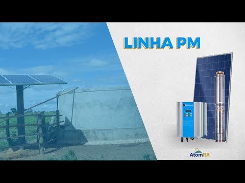 Bombeamento solar, apresentação da  linha PM: geradores em corrente contínua