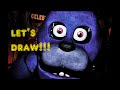 Drawing - Bonnie the Bunny, Five Nights at ...