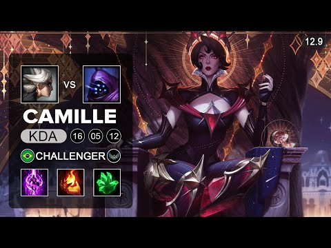 Camille vs Jax Top - BR Challenger - Patch 12.9 Season 12