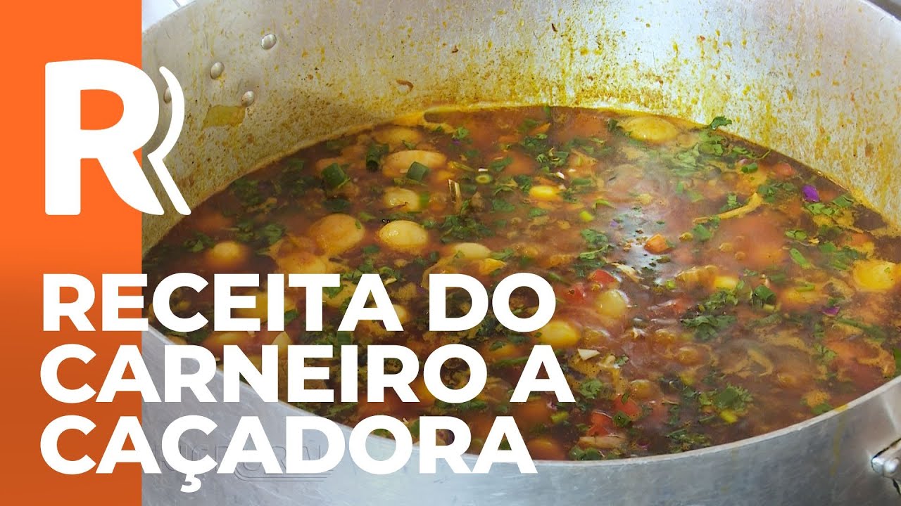 Receita do carneiro a caçadora