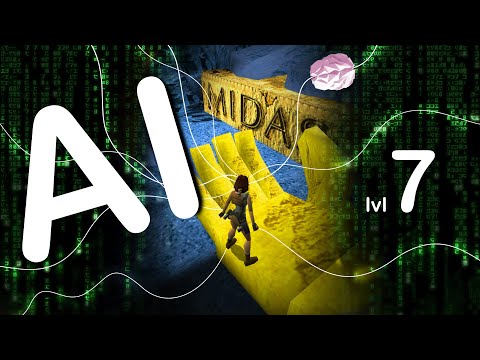 Self-Aware Lara Croft Plays Tomb Raider - Level 7 - Palace Midas