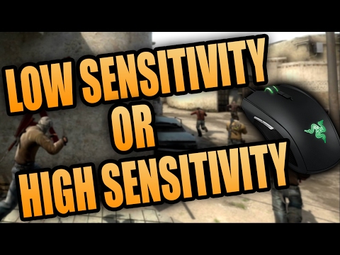 LOW SENSITIVITY OR HIGH SENSITIVITY (CS:GO Competitive)