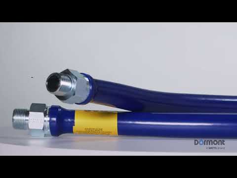 Flexible Gaz Dormont Blue Hose™ Deluxe - 1 Pouce X 48 Pouces - Référence 16100KIT48 - Neuf Sous Blister