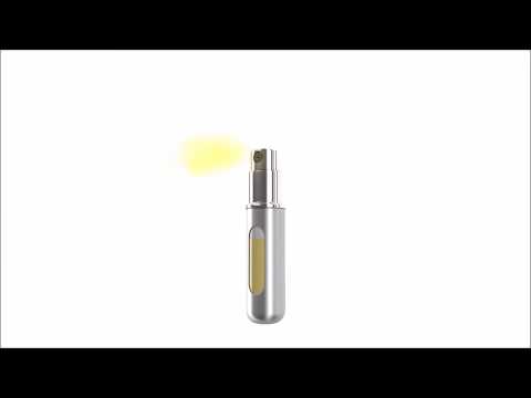 Video Pure Essentials - plnitelný flakon 5 ml (stříbrný)