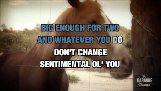 Sentimental Ol&#39; You : Charly McClain | Karaoke with Lyrics