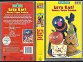 123 Sesame Street Home Video Let S Eat Funny Food Songs