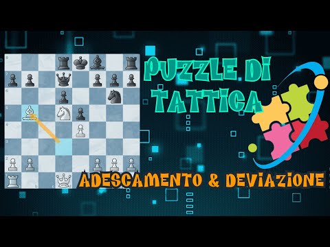 Adescamento e Deviazione! - Migliorare a Scacchi con la Tattica!