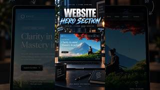 This Website Hero Section Looks INSANE 🔥 | Premium Web Design