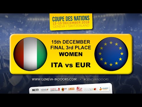 TGI2018 / Nations Final Women - 3rd place : Italy - Europa