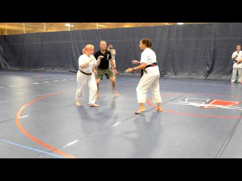 2014 Tomiki Aikido Nationals - Toshu Randori Opening Matches - Tiffany Doan and Jessica Tackett