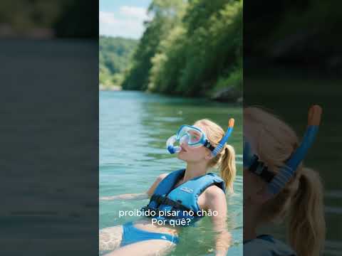 Nobres: O Paraíso das Águas Cristalinas no MT 🦜 #shorts