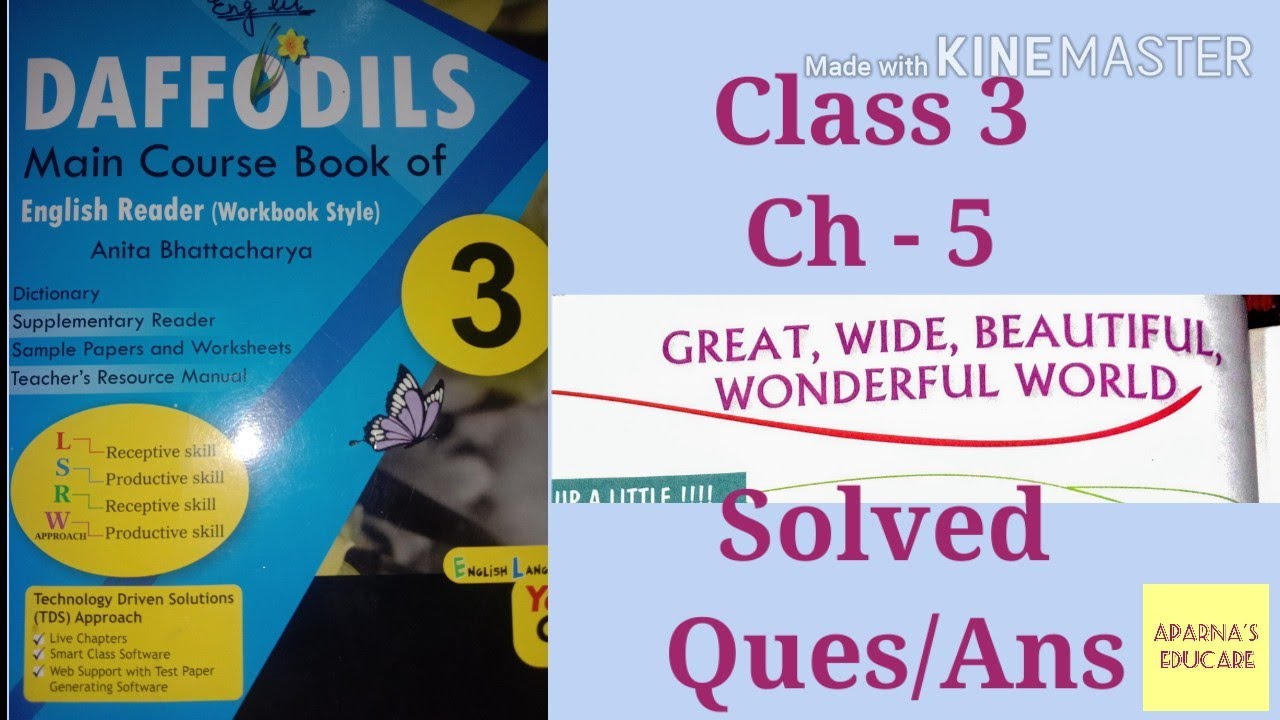 Great ,Wide ,Beautiful ,Wonderful World || Ques/Ans discussed || Class 3