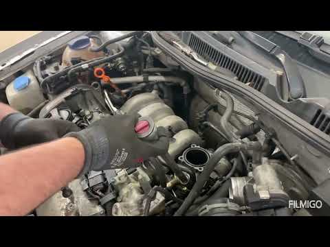 VW 1.6 FSI rough idle, lean running, jerking, stuttering, injector replacement/cleaning, ultrason...
