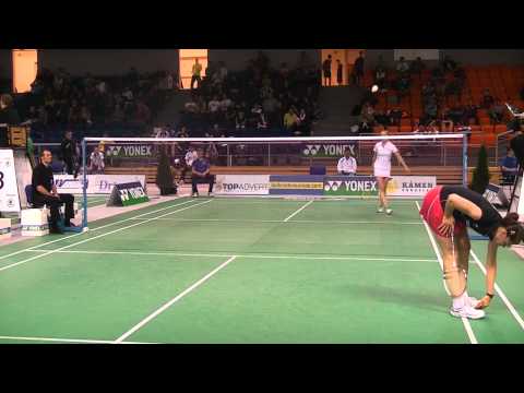 MMČR WS   Kristina Gavnholt vs Airi Mikkela   2013 Yonex Czech International