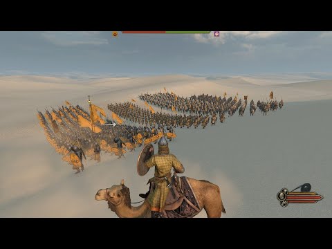 Aserai Army vs. Imperial Army – 2000 Men Desert War! | Mount & Blade 2: Bannerlord