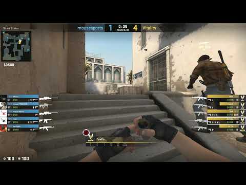 ZywOo 21-6 Dust 2 POV vs mousesports