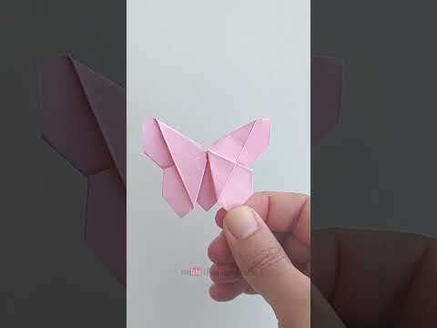 Origami paper butterfly