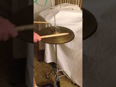 Zildjian Avedis Trans Stamp Hi Hats 1950's - thin - 596/715 g + VIDEO image 15