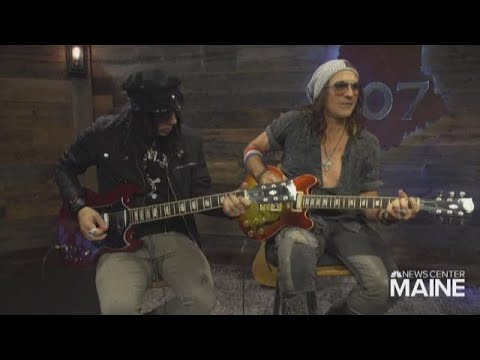 It’s a good day in the 207 studio when two musicians for Alice Cooper drop by