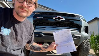 Brand-New 2025 Colorado ZR2 Brake Failure! Full Story + Dealer Fix Explained