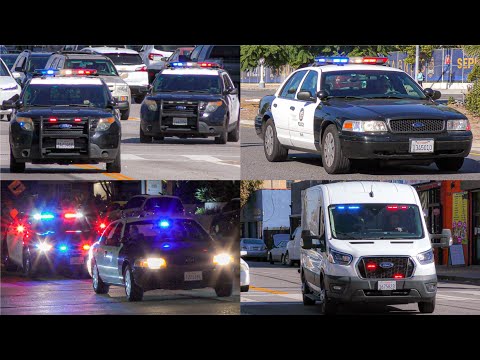 LAPD Responding Code 3 (Compilation 40)
