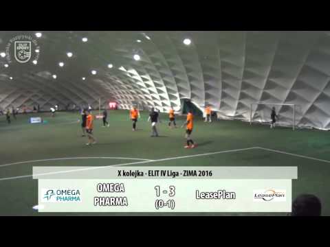 OMEGA PHARMA 4:7 LeasePlan - ELIT IV Liga ZIMA 2016