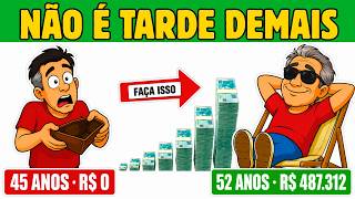 Dá pra ficar tranquilo começando depois dos 40 (ou 50)?