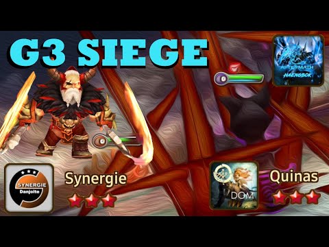 How to Lose in G3 Siege -DONT POWER UP YOUR RUNES-