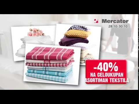 Mercator: Dani tekstila 28. - 30.10.2016.