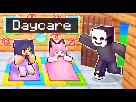 Evil INVADER Breaks Into DAYCARE In Minecraft!