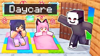 Evil INVADER Breaks Into DAYCARE In Minecraft!
