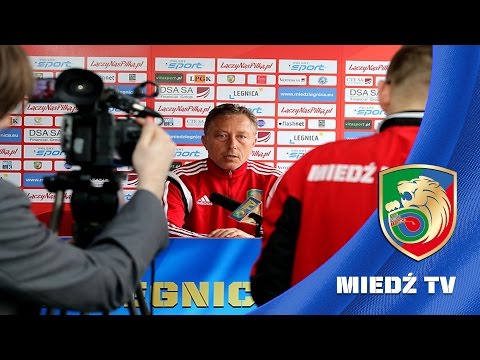 Miedź TV: Trenerzy po meczu Miedź -  Łęczna