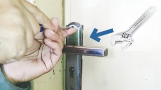 How To Open Door Lock Without key 🚪🚪🚪