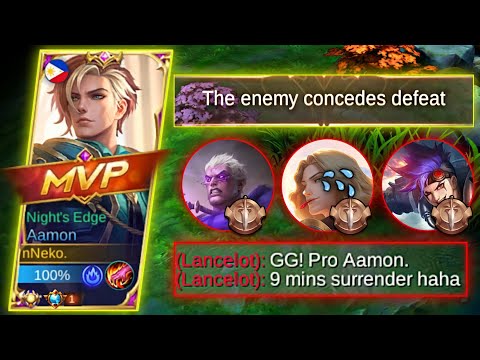 REASON WHY NEWLY BUFFED AAMON NEED TO BANNED IN RANK GAME - MLBB
