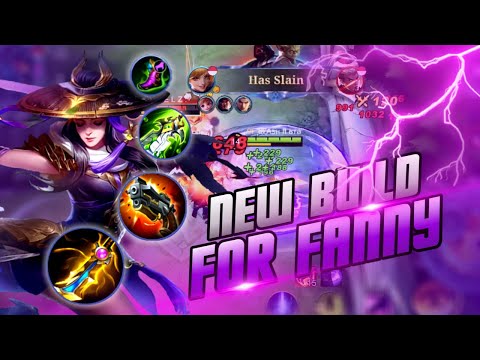 NEW BUILD FOR FANNY IN SEASON 25 | FANNY SETTING CONTROL 2022 - MOBILE LEGENDS