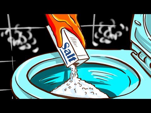 如果用鹽水沖廁所怎麼辦 (What If You Flushed Toilets with Saltwater)